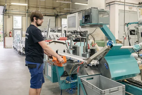 Řezání plastových profilů